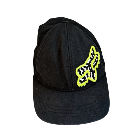 Fox Other - Fox Black Hat with Bright Green Accent